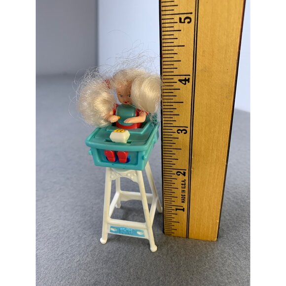 Vintage Mattel 1998 Eatin Fun Kelly Doll Barbie McDonalds Happy Meal Toy with Br - Picture 5 of 5